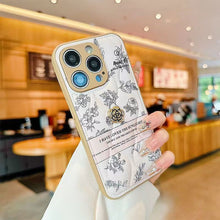 Load image into Gallery viewer, Luxurious Camellia Anti-fall Protective iPhone Case