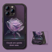 Load image into Gallery viewer, Sparkling Rose iPhone Case with Invisible Kickstand - mycasety2023 Mycasety