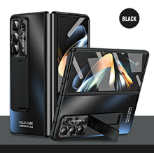Load image into Gallery viewer, Plating Galaxy Z Fold5 Case with Front Screen Protector & Hidden Stand - mycasety2023 Mycasety