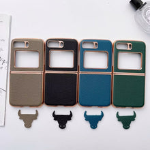 Load image into Gallery viewer, Motorola razr 2023 mobile phone case folding leather case Moto razr 40ultra business case - mycasety2023 Mycasety