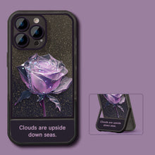 Load image into Gallery viewer, Sparkling Rose iPhone Case with Invisible Kickstand - mycasety2023 Mycasety