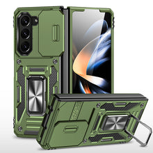 Load image into Gallery viewer, Samsung Galaxy Z Fold5 Case Armor Heavy Duty Shell Magnetic Car Holder and Lens Slide(Pre-sell) - mycasety2023 Mycasety