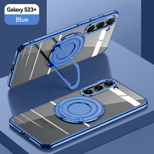 Load image into Gallery viewer, Samsung S23 S23Ultra Matte MagSafe Pull Rod Bracket S23 Ultra Plus Anti-fall Protective Case - mycasety2023 Mycasety