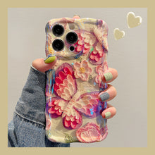 Load image into Gallery viewer, Colorful Butterfly Flower iPhone Case - mycasety2023 Mycasety