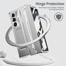 Load image into Gallery viewer, Galaxy Z Fold5 Case with Front Screen Protector & Flat Hinge & Pen Slot With Stylus - mycasety2023 Mycasety