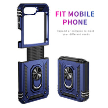 Load image into Gallery viewer, Drop Tested Cover with Magnetic Kickstand Car Mount Protective Case for Samsung Galaxy Z Flip3 Flip4 Flip5