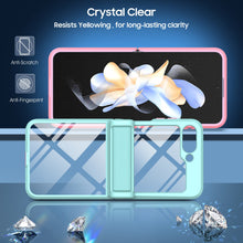 Load image into Gallery viewer, Magnetic Transparent Hinge Protection Samsung Galaxy Z Flip5 Case - mycasety2023 Mycasety