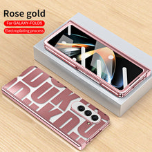 Load image into Gallery viewer, Trend Design Galaxy Z Fold5 Fold4 Fold3 Phantom Plating Case with Hinge Protector - mycasety2023 Mycasety