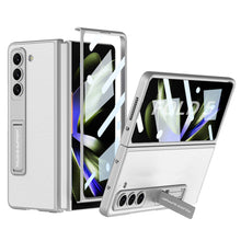 Load image into Gallery viewer, Leather Samsung Galaxy Z Fold5 Case With Film Kickstand - mycasety2023 Mycasety