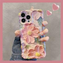 Load image into Gallery viewer, Ins Hot Colorful Oil Painting Flower iPhone Case - mycasety2023 Mycasety