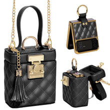 Load image into Gallery viewer, Luxury Fragrance Chain Mini Women's Flip5 Flip4 Flip3 5G Diagonal Leather Phone Case - mycasety2023 Mycasety