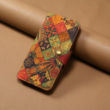 Load image into Gallery viewer, Luxurious Bohemian Style Card Holder iPhone Case With Lanyard