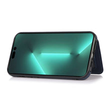 Load image into Gallery viewer, Luxurious Leather Card Holder Anti-fall Protective iPhone Case