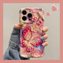 Load image into Gallery viewer, Colorful Butterfly Flower iPhone Case - mycasety2023 Mycasety