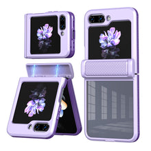 Load image into Gallery viewer, Magnetic Transparent Hinge Protection Samsung Galaxy Z Flip5 Case - mycasety2023 Mycasety