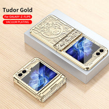 Load image into Gallery viewer, Luxury Electroplated Samsung Flip5 Flip4 Flip3 5G Case All-inclusive Drop-proof Protective Case - mycasety2023 Mycasety