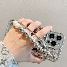 Load image into Gallery viewer, Electroplating Water Ripple Wristband iPhone Case - mycasety2023 Mycasety