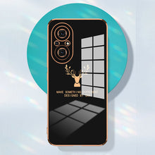 Load image into Gallery viewer, 2021 Luxury Deer Pattern Camera All-inclusive Electroplating Process Case For iPhone & Huawei