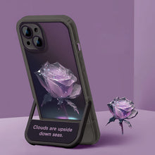 Load image into Gallery viewer, Sparkling Rose iPhone Case with Invisible Kickstand - mycasety2023 Mycasety