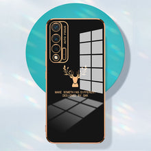 Load image into Gallery viewer, 2021 Luxury Deer Pattern Camera All-inclusive Electroplating Process Case For iPhone & Huawei
