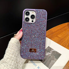 Load image into Gallery viewer, Luxurious Crystal Anti-fall Protective iPhone Case