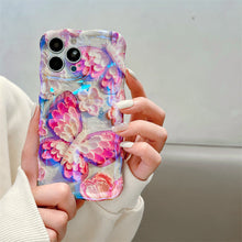 Load image into Gallery viewer, Colorful Butterfly Flower iPhone Case - mycasety2023 Mycasety
