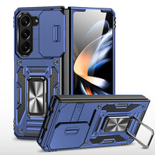 Load image into Gallery viewer, Samsung Galaxy Z Fold5 Case Armor Heavy Duty Shell Magnetic Car Holder and Lens Slide(Pre-sell) - mycasety2023 Mycasety