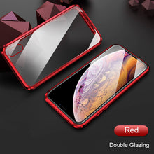 Load image into Gallery viewer, Magnetic Double Sided Tempered Glass Case For iPhone