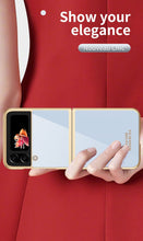 Load image into Gallery viewer, Clear Plating Capa For Samsung Galaxy Z Flip4 5G Case Fundas Transparent Frame Hard PC Protection Cover
