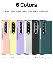 Load image into Gallery viewer, 2 Pcs Lens Ring for Samsung Z Fold 4 Hinge Case With Pen Slot Add Touch Pen for Galaxy Z Fold 4 5G