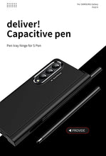 Load image into Gallery viewer, 2 Pcs Lens Ring for Samsung Z Fold 4 Hinge Case With Pen Slot Add Touch Pen for Galaxy Z Fold 4 5G