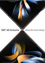 Load image into Gallery viewer, Airbag Bumper With Glass Frame Cover For Samsung Galaxy Z Fold 4 Case Shockproof Clear Soft Edge Case For Galaxy Z Fold4 5G