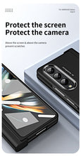 Load image into Gallery viewer, 2 Pcs Lens Ring for Samsung Z Fold 4 Hinge Case With Pen Slot Add Touch Pen for Galaxy Z Fold 4 5G