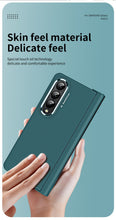 Load image into Gallery viewer, 2 Pcs Lens Ring for Samsung Z Fold 4 Hinge Case With Pen Slot Add Touch Pen for Galaxy Z Fold 4 5G