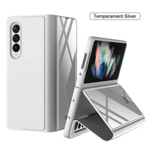 Load image into Gallery viewer, Luxury Painted Tempered Glass Leather Full Protective Cover For Samsung Z Fold 3 5G
