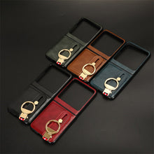 Load image into Gallery viewer, Motorola Razr 40 Ultra New Anti-Shock Business Leather Wristband Cover Case - mycasety2023 Mycasety