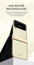 Load image into Gallery viewer, Hinge Case for Samsung Galaxy Z Flip 4 5G Case Full Protection Plating Transparent