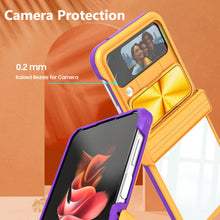 Load image into Gallery viewer, Anti-Slip Clear Acrylic Case for Samsung Galaxy Z Flip4 5G