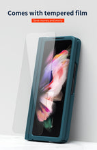 Load image into Gallery viewer, Samsung Galaxy Z Fold4 Hinge Case with Pen Slot Holder Hinge Case with Front Screen Glass Film