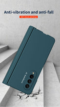 Load image into Gallery viewer, Samsung Galaxy Z Fold4 Hinge Case with Pen Slot Holder Hinge Case with Front Screen Glass Film
