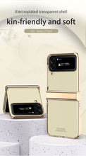 Load image into Gallery viewer, Hinge Case for Samsung Galaxy Z Flip 4 5G Case Full Protection Plating Transparent