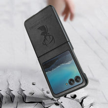 Load image into Gallery viewer, Case For Motorola Razr 40 Ultra Razr 2023 Auspicious Embossed Deer Head PU Leather Case Cover - mycasety2023 Mycasety