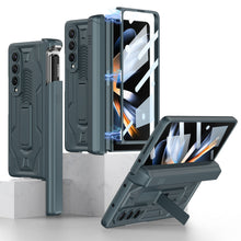 Load image into Gallery viewer, Shockproof Armor Cover For Samsung Galaxy Z Fold4 5G Case With Magnetic Hinge Slide Pen Slot & Film
