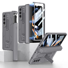 Load image into Gallery viewer, Shockproof Armor Cover For Samsung Galaxy Z Fold4 5G Case With Magnetic Hinge Slide Pen Slot & Film
