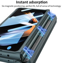 Load image into Gallery viewer, Shockproof Armor Cover For Samsung Galaxy Z Fold4 5G Case With Magnetic Hinge Slide Pen Slot & Film