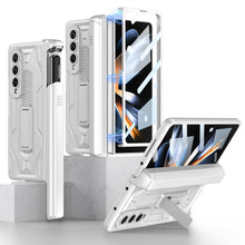 Load image into Gallery viewer, Shockproof Armor Cover For Samsung Galaxy Z Fold4 5G Case With Magnetic Hinge Slide Pen Slot & Film