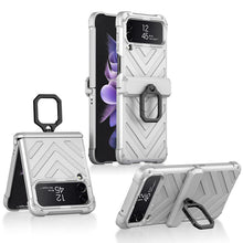 Load image into Gallery viewer, Magnetic Armor Ring Holder Case For Samsung Galaxy Z Flip3 5G