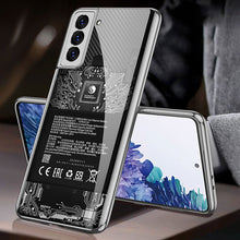 Load image into Gallery viewer, FLASH⚡SALE I 2021 Luxury Baroque Style Plating Anti-knock Protection Tempered Glass Case For Samsung S21 S21 Plus S21 Ultra
