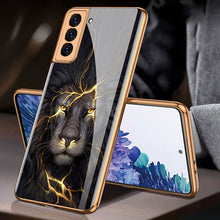 Load image into Gallery viewer, Luxury Marble Pattern Camera All-inclusive Electroplating Process Case For Samsung S23 S22 S21 Ultra Plus
