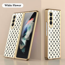 Load image into Gallery viewer, Flower Glass Case For Samsung Galaxy Z Fold 3 5G
